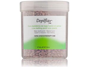 Depiflax100 / Воск горячий в гранулах цвет Шоколадный (Cera Chocotherapy) 600г 3020241001D