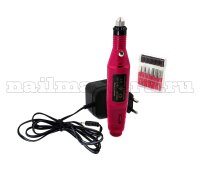 Аппарат для маникюра Electric nail drill mini красный