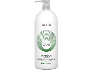 OLLIN / CARE Шампунь для восстановления структуры волос 1000мл 395157