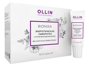 OLLIN / BioNika Энергетическая сыворотка против выпадения волос 10х15мл