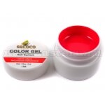 Gd coco gel color - №109 глубокий красный 5 мл.