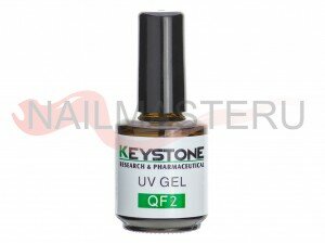 Топ гель без липкого слоя - Keystone top gel 15ml.